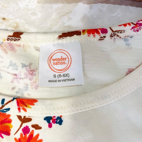 Wonder Nation Girl Overall Dress Set - Picture 4 of 6